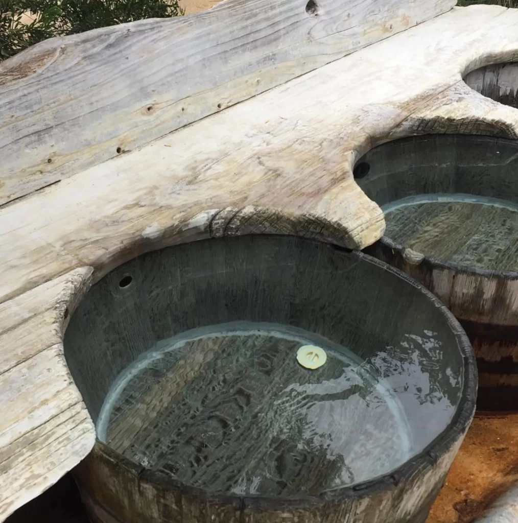 Foot Bath, Peninsula Hot Springs